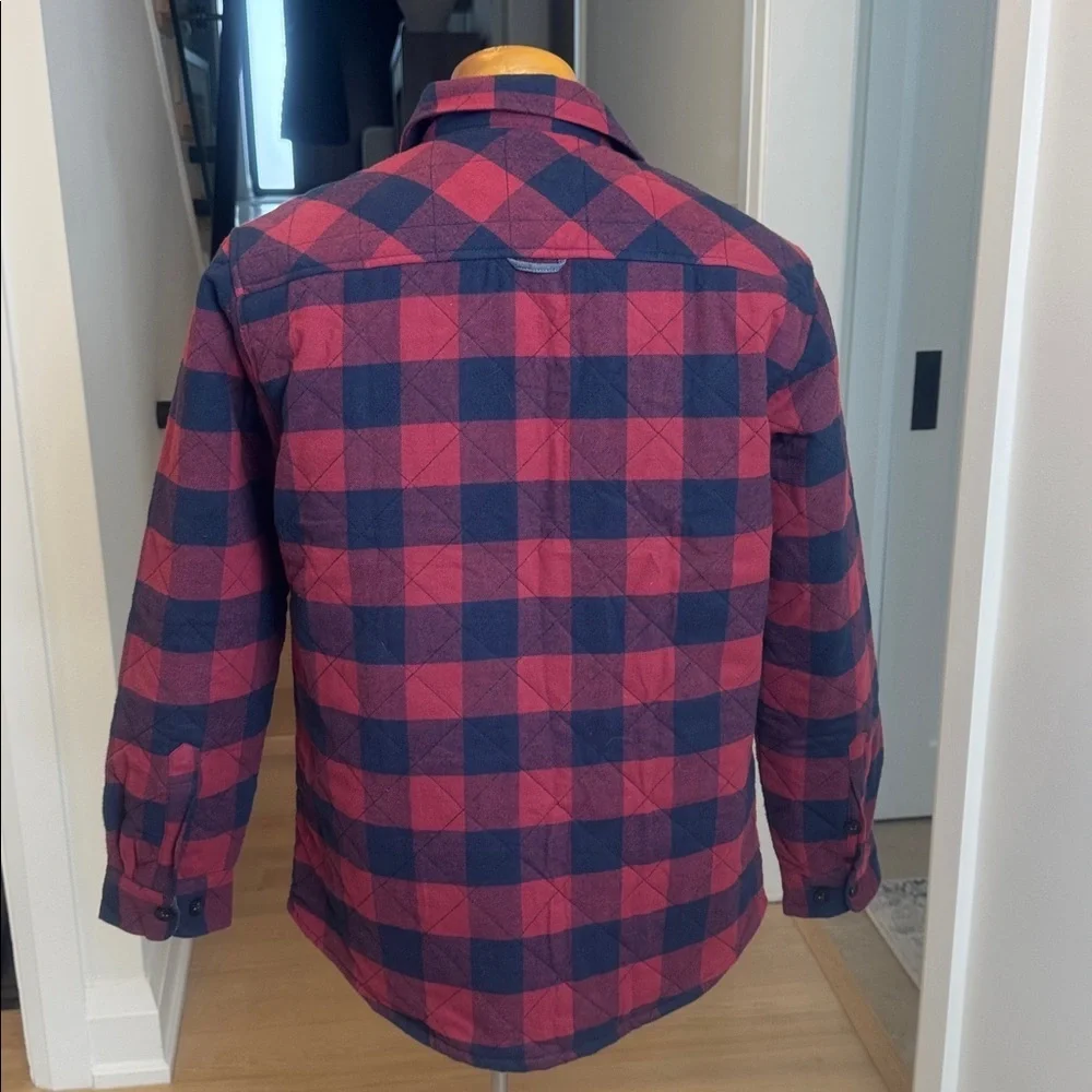 Rue Saint-Patrick Buffalo Plaid Quilted Jacket – Size M - Picture 3 of 7